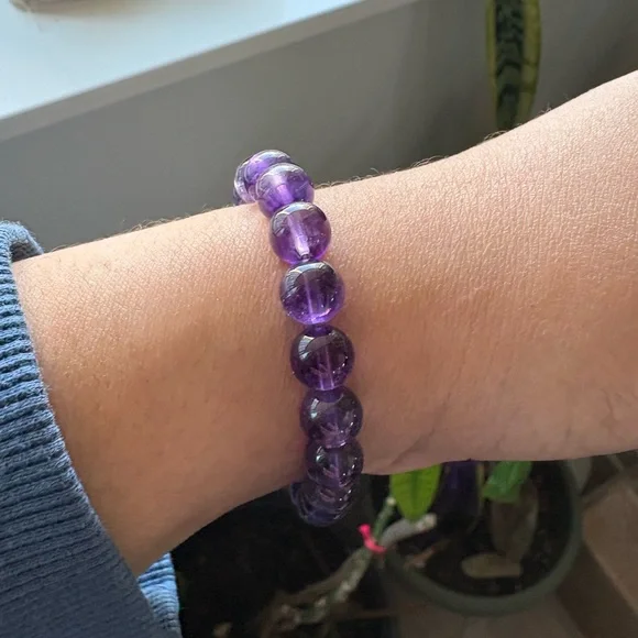 Amethyst bracelet - Picture 3 of 6